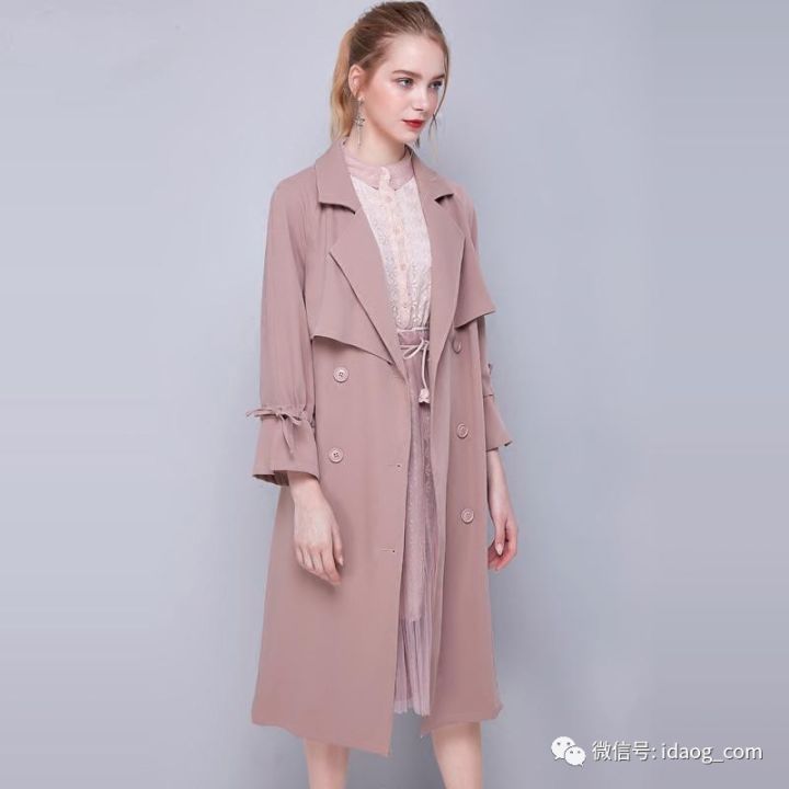 双排扣羊绒大衣怎么穿好看,双排扣系带大衣