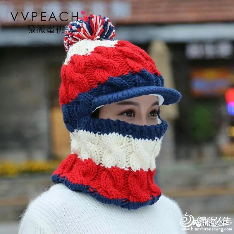 冬天棒针最新款帽子,保暖又好看的帽子推荐自留款