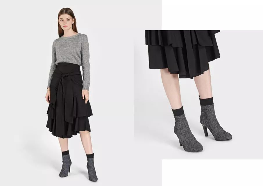 秋冬袜靴,秋冬季百搭袜靴