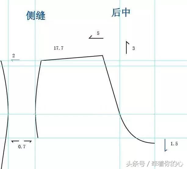 服装裁剪教学哈伦裤,女牛仔裤裁剪教程和尺寸