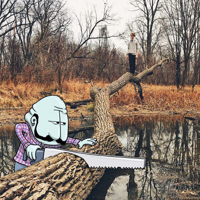 趣味搞怪幽默插画视频,魔性可爱的插画