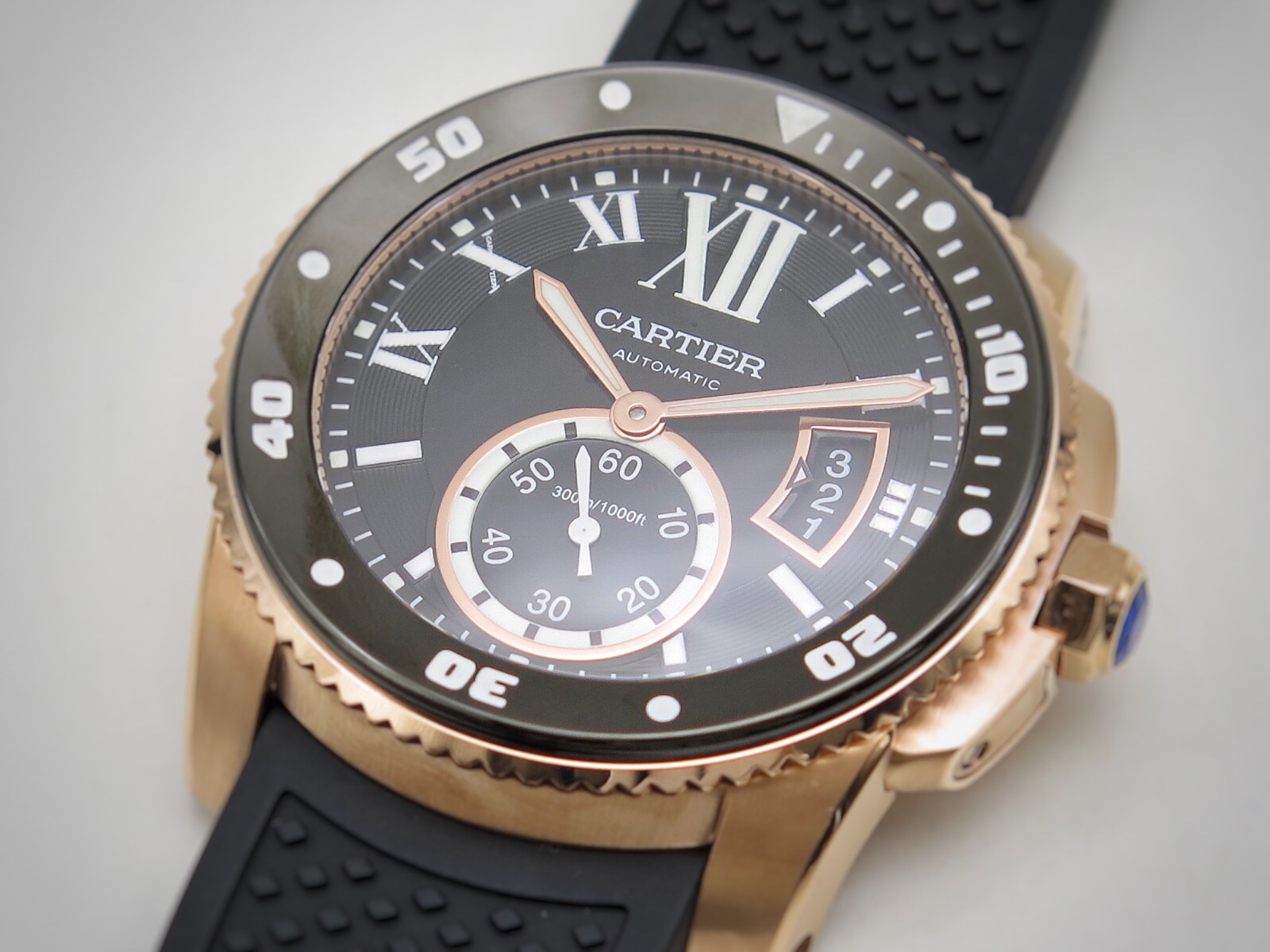 卡地亚卡历博系列潜水腕表,卡地亚历博