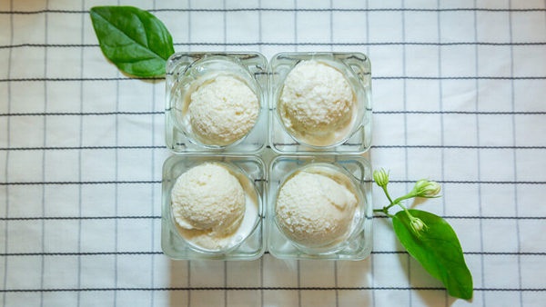 0失败简单糕点,茉莉花茶加冰糕