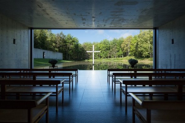 日本设计光之教堂,日本建筑师安藤忠雄作品