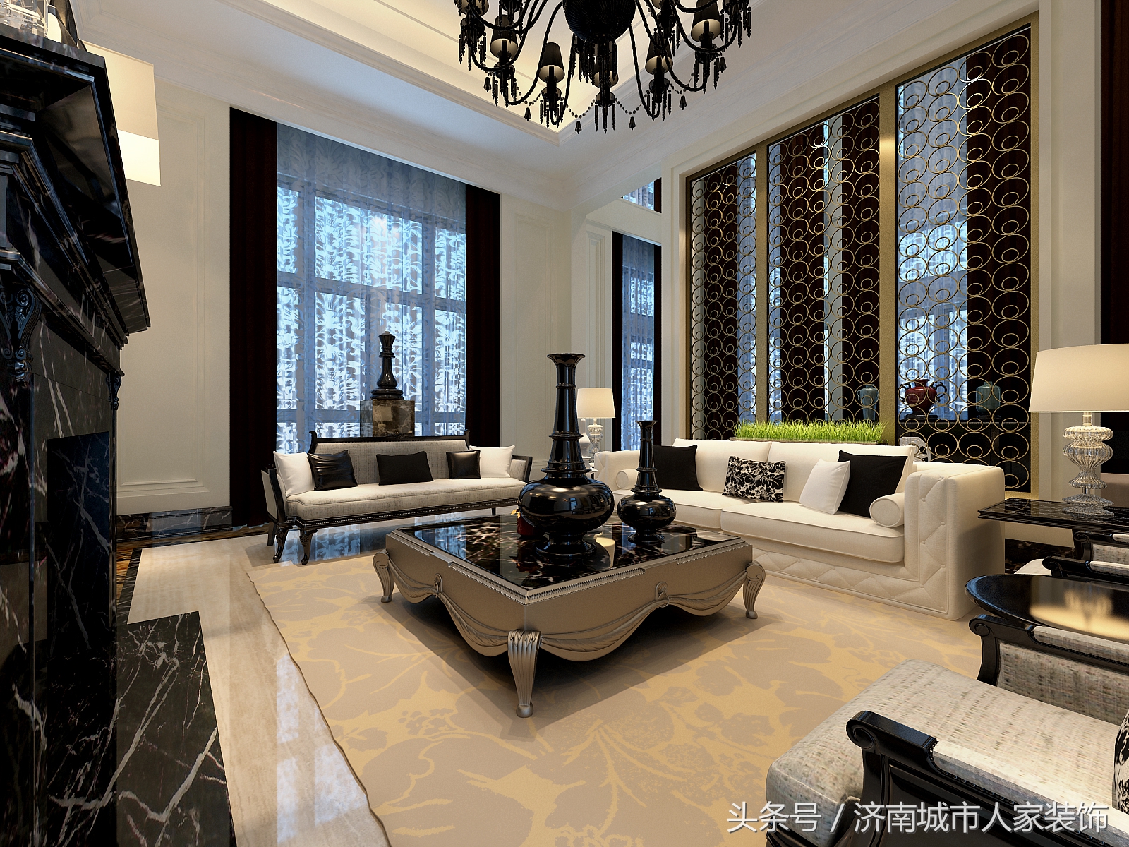 济南奥龙观邸双拼别墅,济南奥龙观邸195平