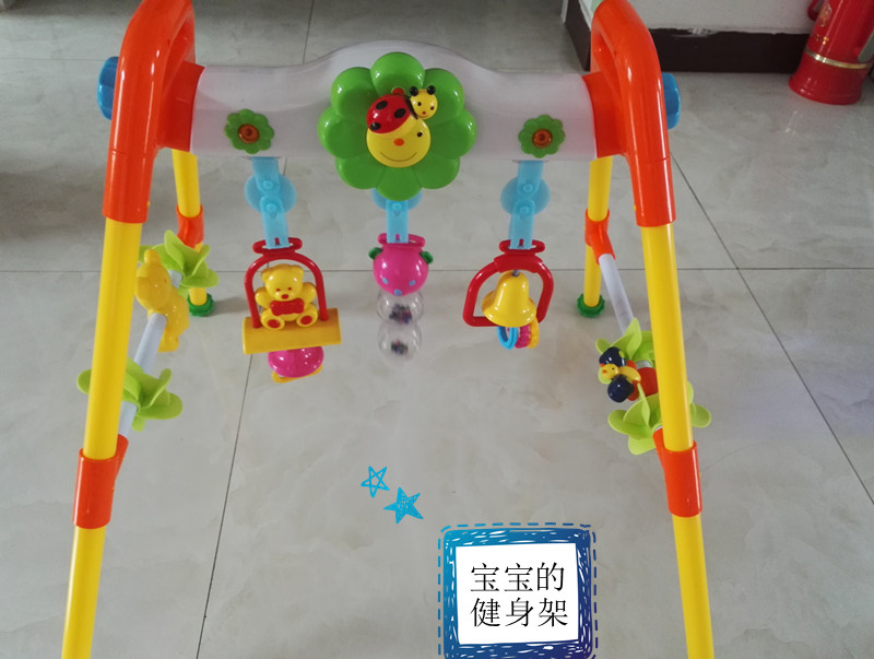 宝宝玩的健身架怎么玩,宝宝玩的健身架