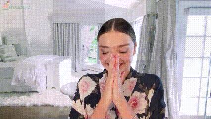 超模米兰达可儿妆容,和姐妹一起化个名媛妆