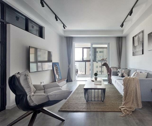 适合北欧风的客厅瓷砖,北欧简约风瓷砖上墙装修