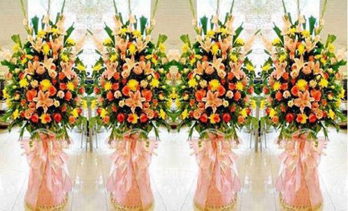 开业送的花篮怎么选择,开业花篮一般订几对最合适