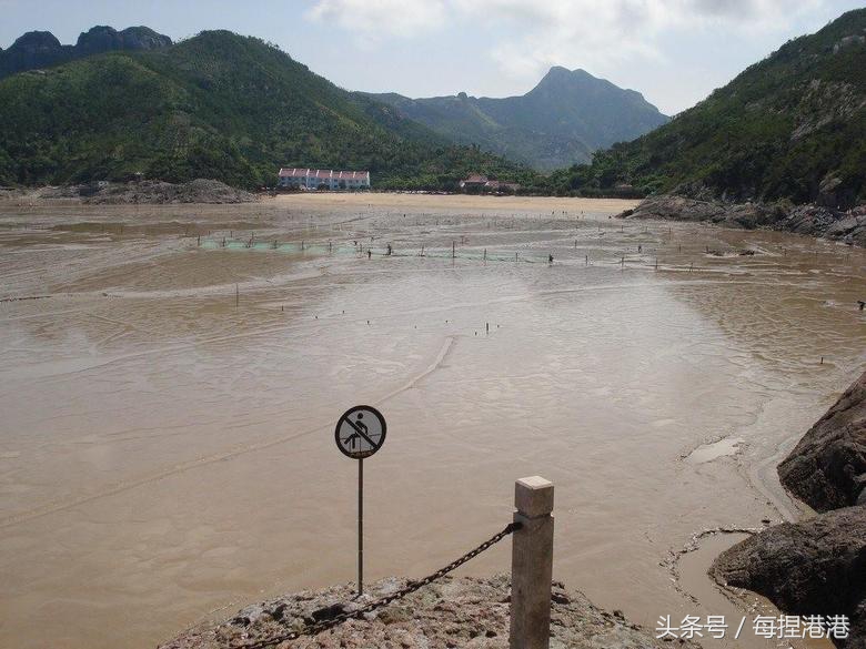 临海市南门坑沙滩,临海龙湾海滩景区