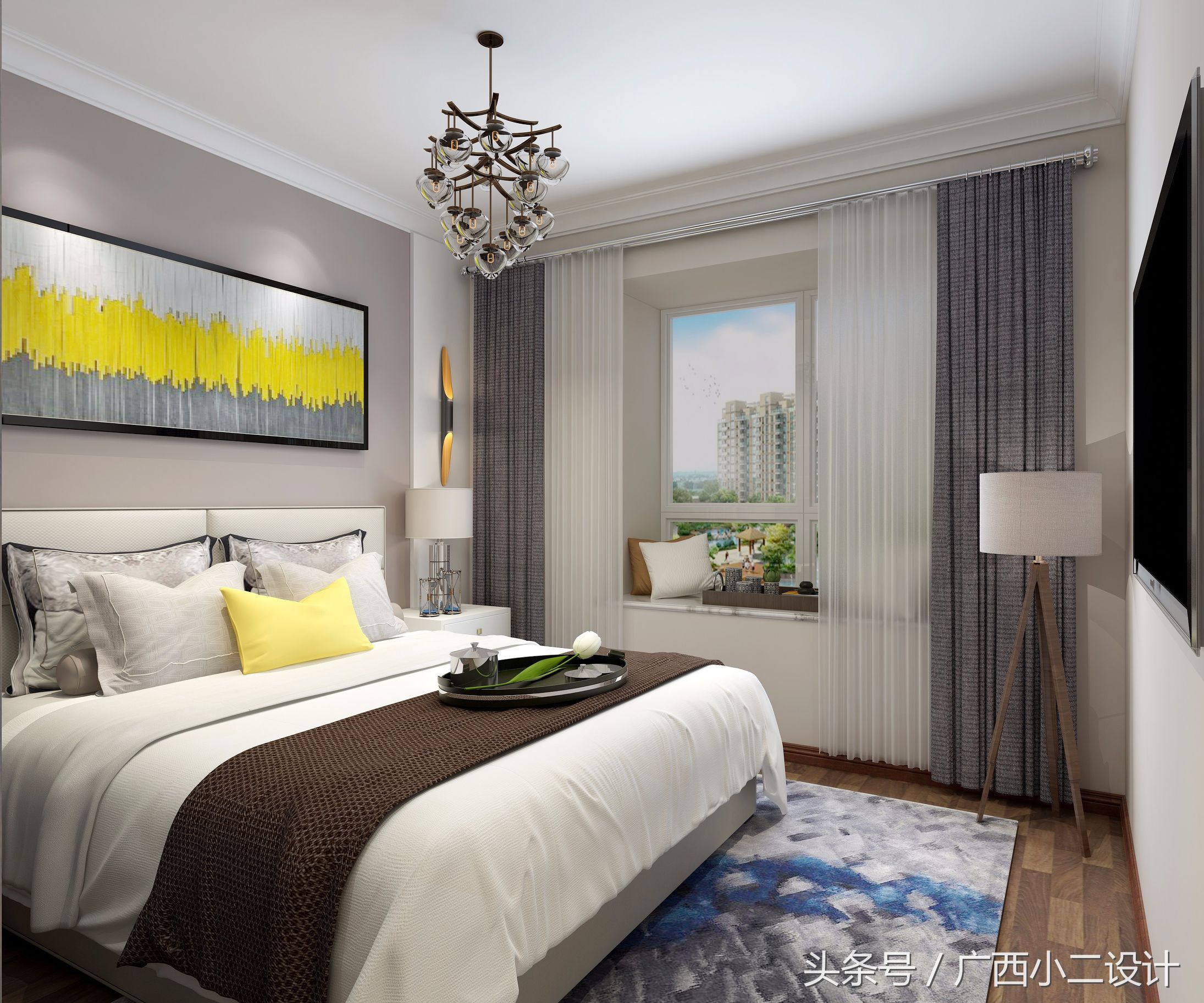 房间装修设计图1-3居室效果图,177平方米装修效果图