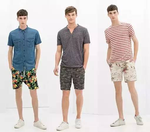男生帅气短裤,男生穿怎样的短裤好看新款