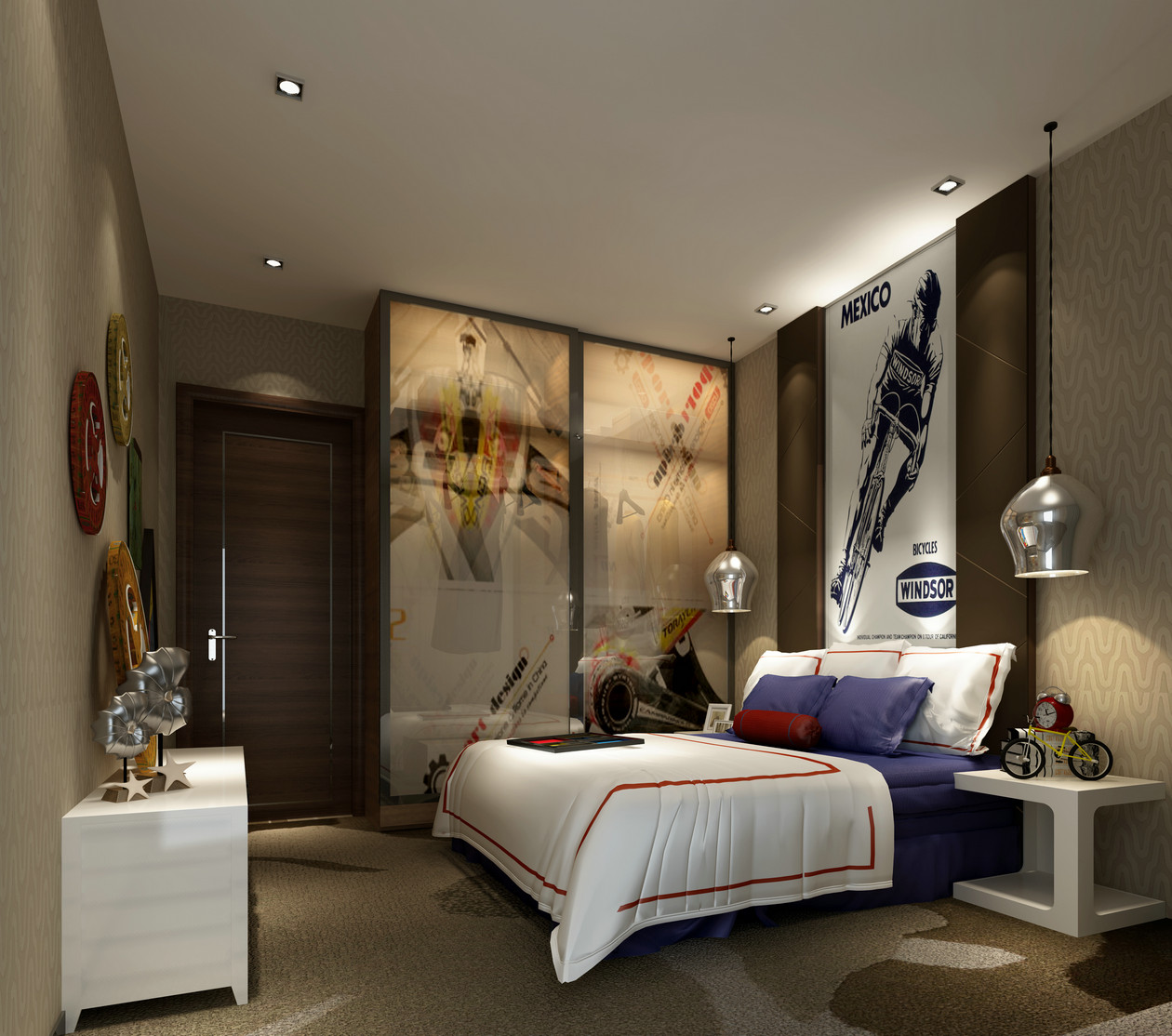 4-5岁儿童房装修风格,7-12岁儿童房装修风格简单