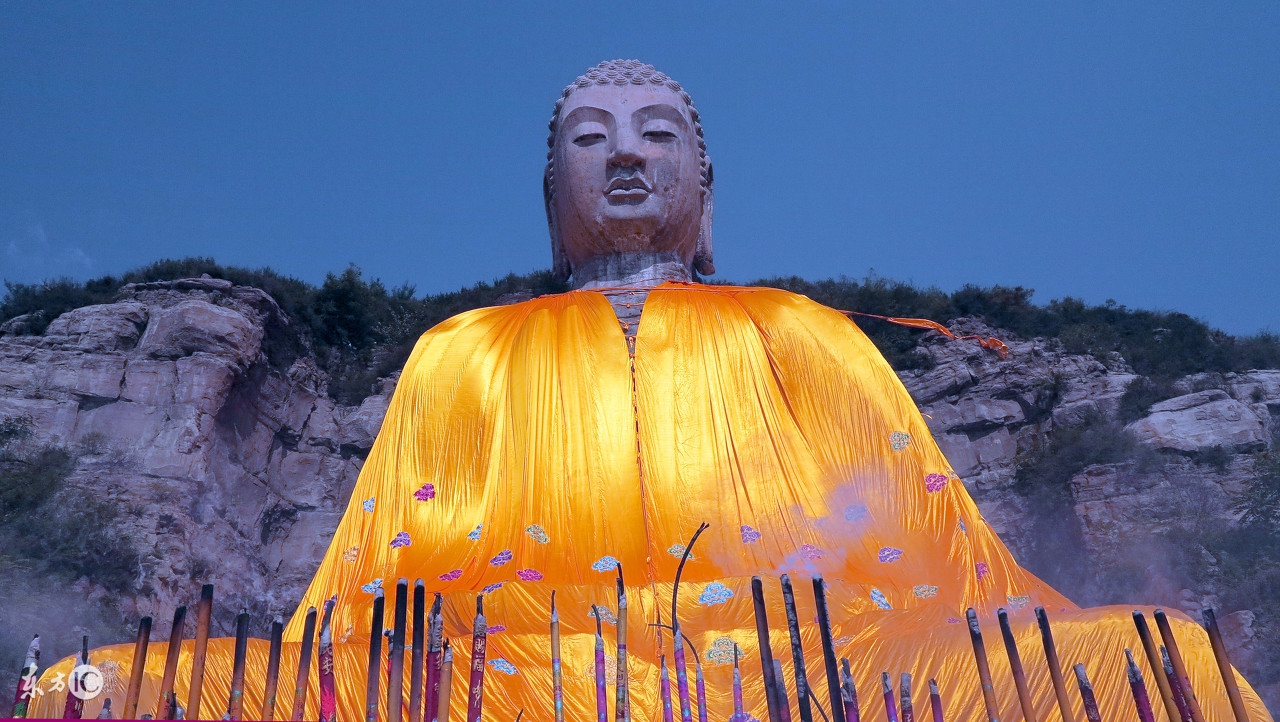 太原蒙山大佛为啥要建在大山里,山西省太原市蒙山大佛