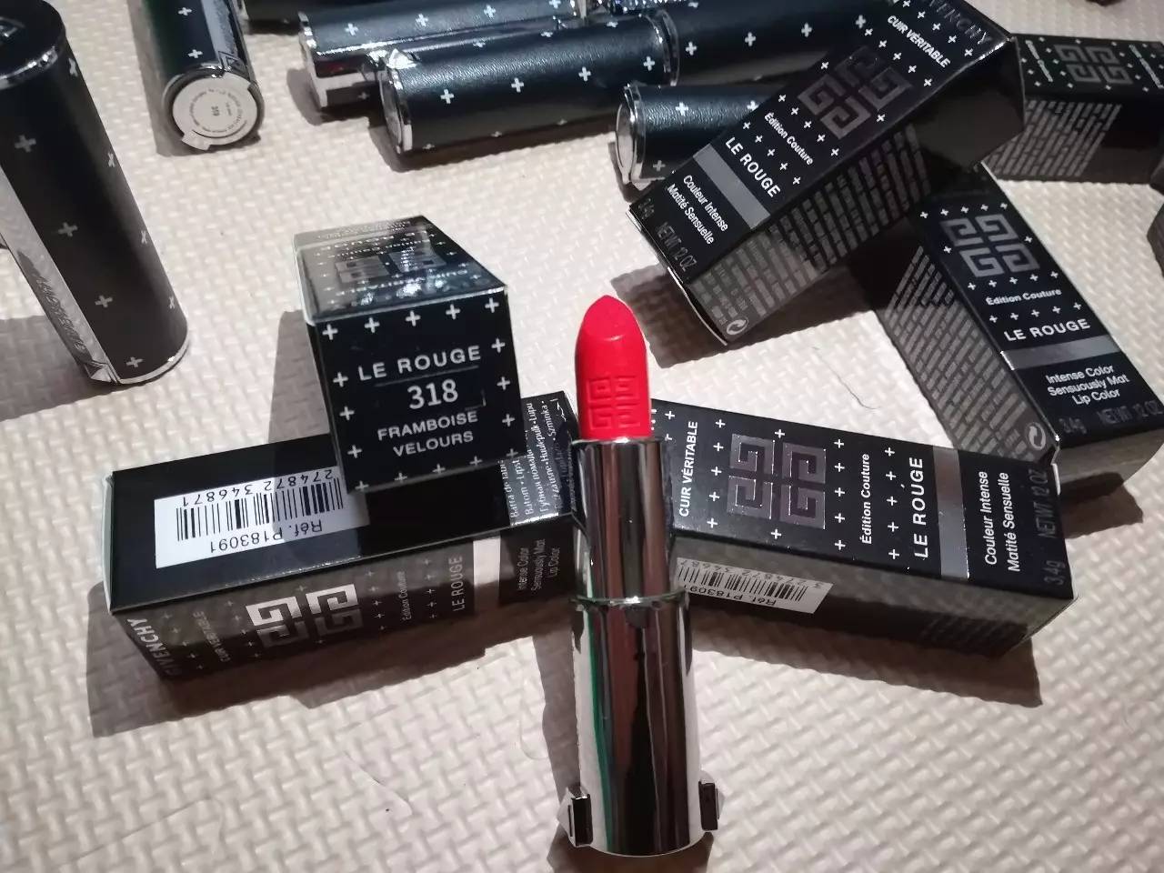 纪梵希口红小样,一日一物限量版