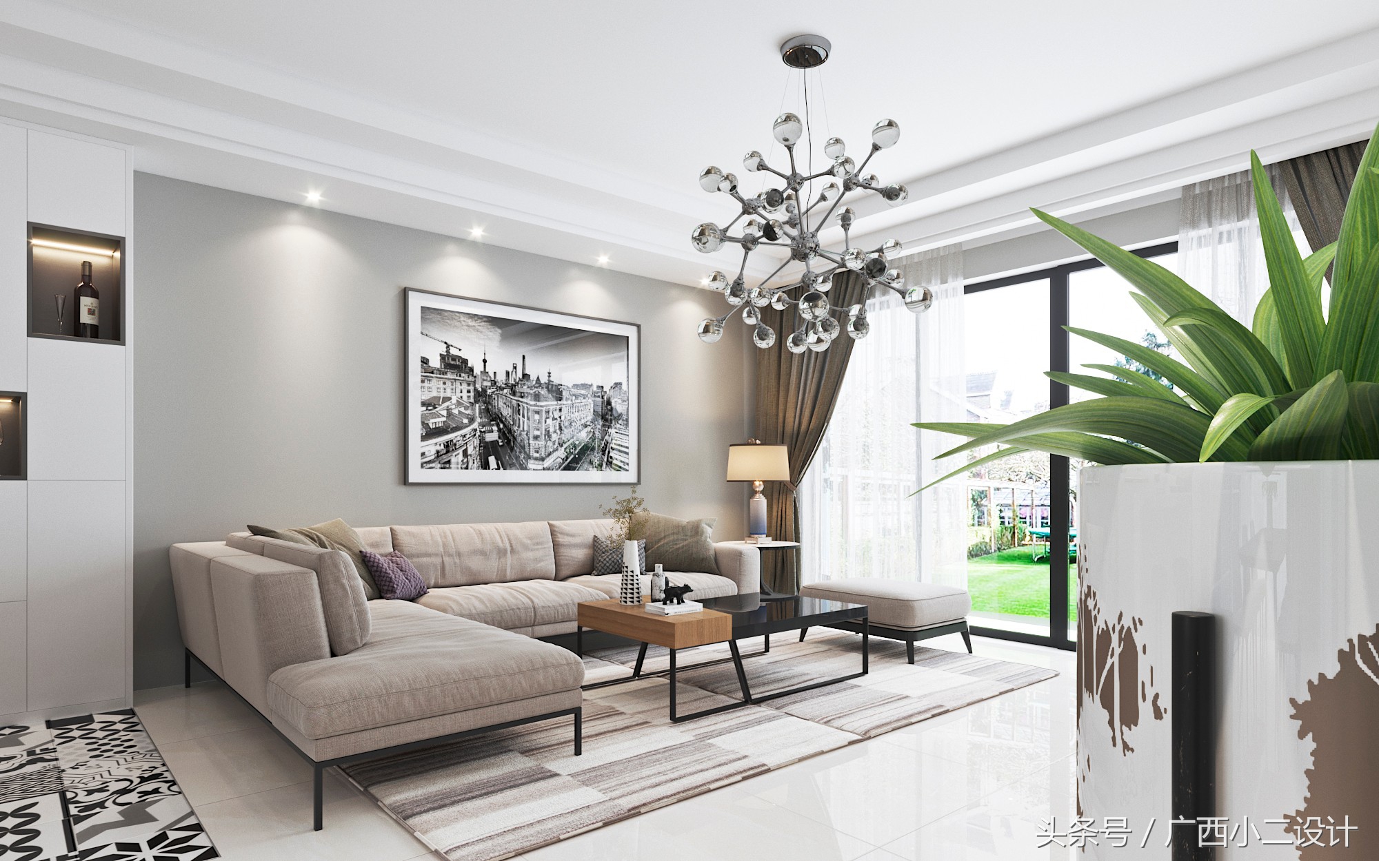 房间装修设计图1-3居室效果图,177平方米装修效果图