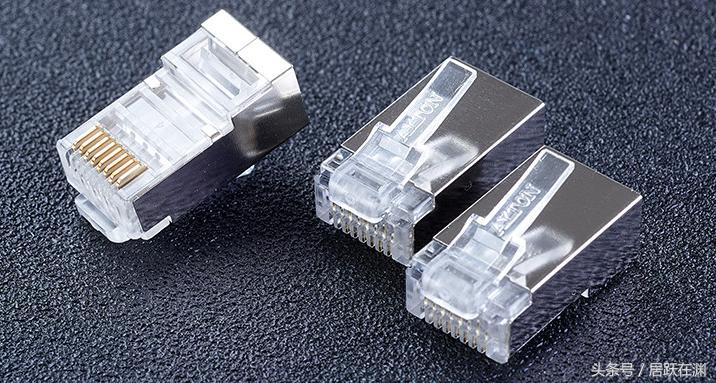 普通网线钳怎么压7类网线水晶头,超六类网线水晶头用普通网线钳