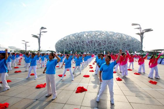 优秀健身项目表演,健身房全民健身活动