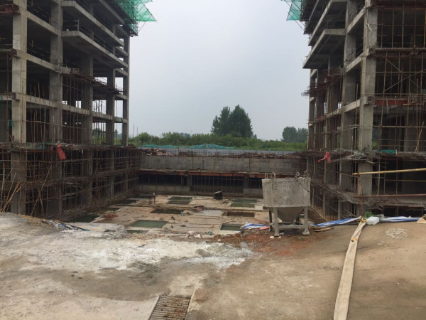 淮南房产：金航·凯旋广场工程进度：城市“标志性建筑”