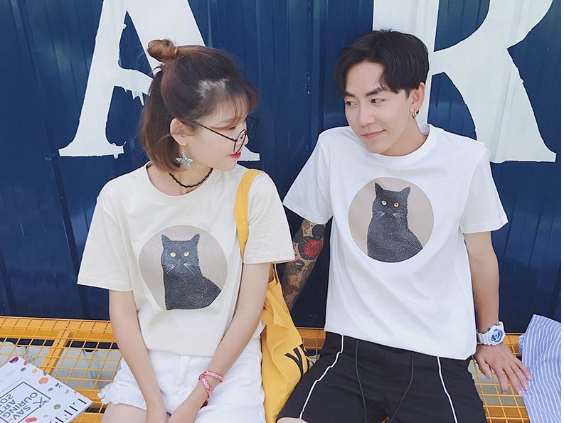 情侣装夏日时髦与恩爱皆要秀出来,情侣装夏季t恤穿搭