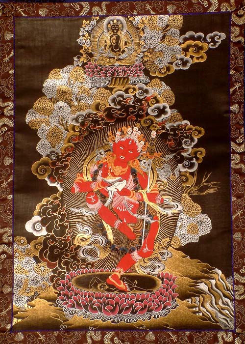 唐卡藏文化艺术品欣赏,精美的西藏唐卡艺术欣赏