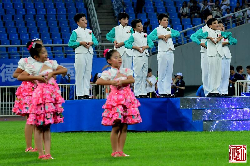骄傲了！沈报“小茉莉”绽放哥德杯开幕式