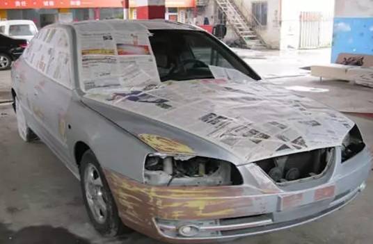 汽车敲补喷漆流程,汽车喷漆流程你知道多少