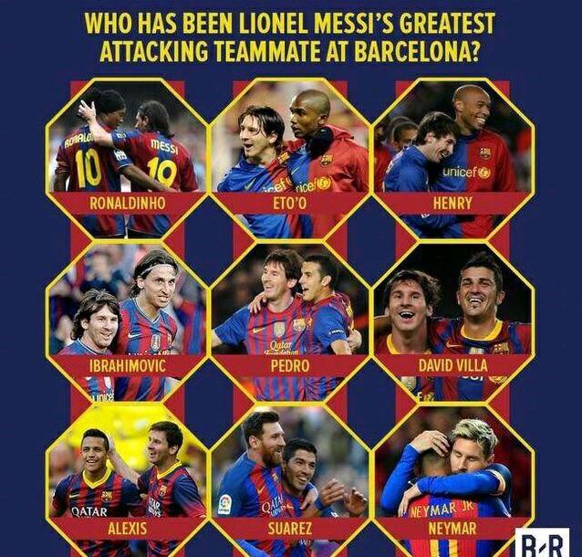 梅西伊布鲁尼谁厉害,梅西对伊布内马尔