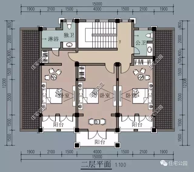 带堂屋挑空法式别墅,新中式别墅效果图带堂屋