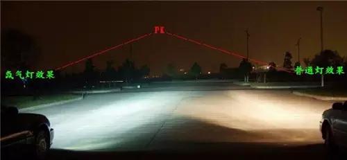 远光换氙气灯泡近光用卤素可以吗,远光灯卤素和氙气的差别