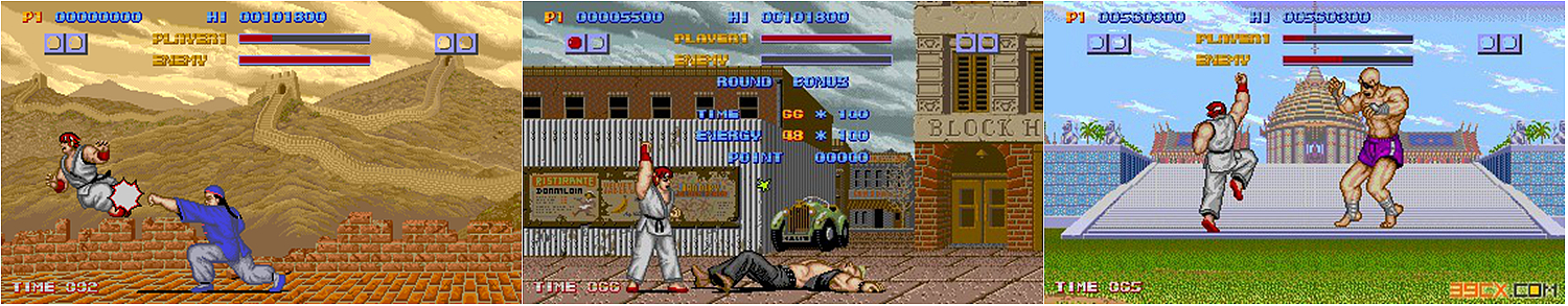 街头霸王100个发展史,街头霸王人物进化史