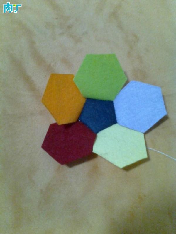 不织布足球的做法图片,不织布做足球视频教程