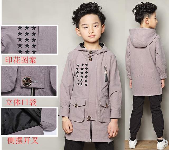 国潮风男童装最新款2023爆款,新年大童男童装品牌8-16岁潮服