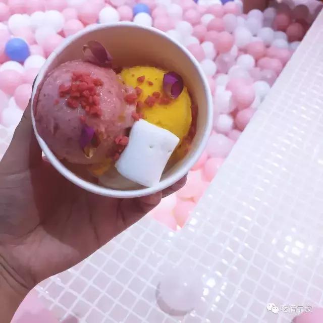 法国蓝带老板的少女心冰淇淋，吃完再拍照打卡吧！