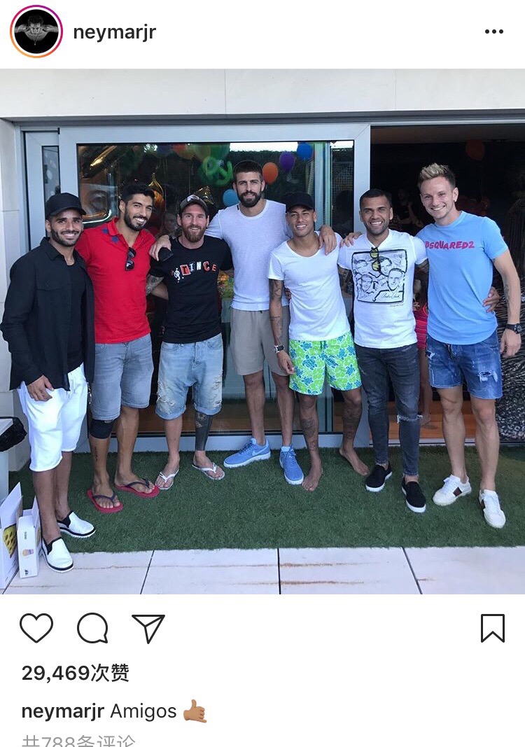 流量大户：巴萨将起诉内马尔！梅西却支持内马尔！天使加盟巴萨