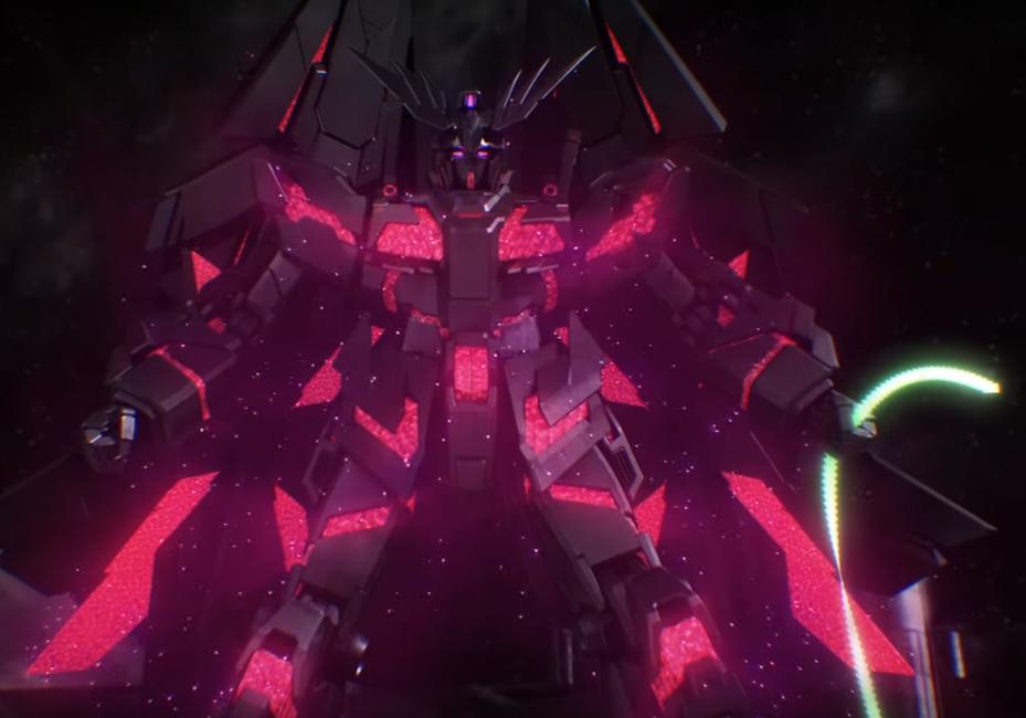 神秘独角兽动画,独角兽高达3号机动画