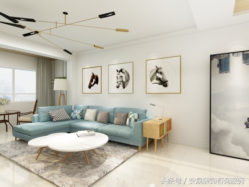 长春高新区装修全案设计案例,长春家装设计师案例