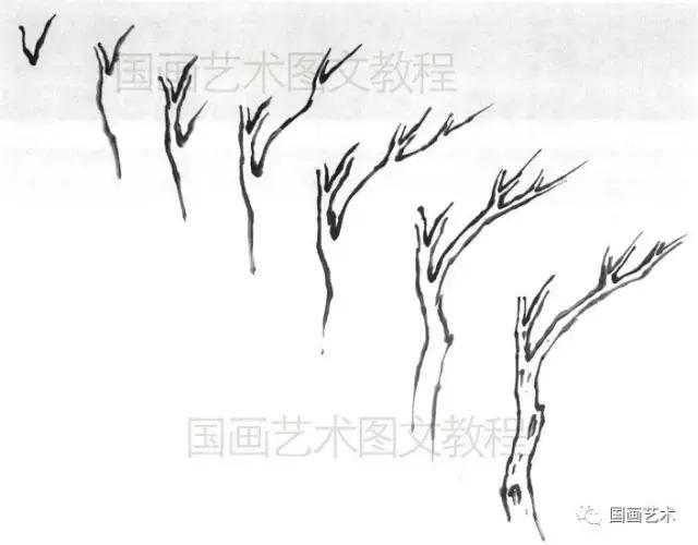 山水画教程零基础入门,水墨山水画技法入门教程