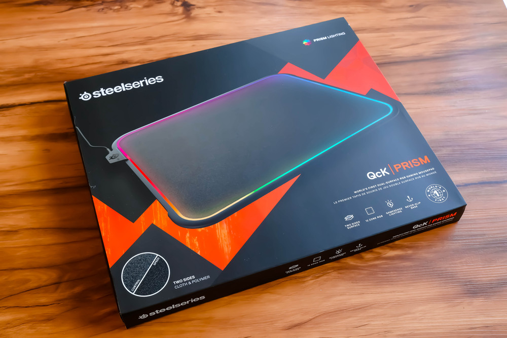 不止是炫酷光污染，赛睿QcKPrism鼠标垫个性尝鲜