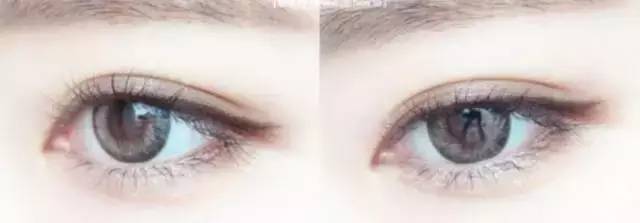 一个内双一个多眼皮眼妆教程,适合单眼皮内双眼妆正确画法