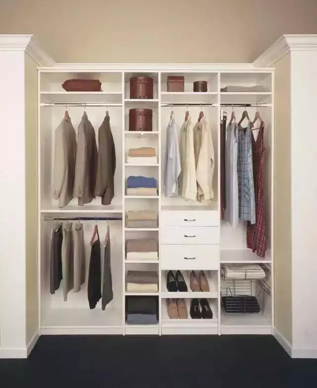衣柜这么设计，衣服再多也不怕