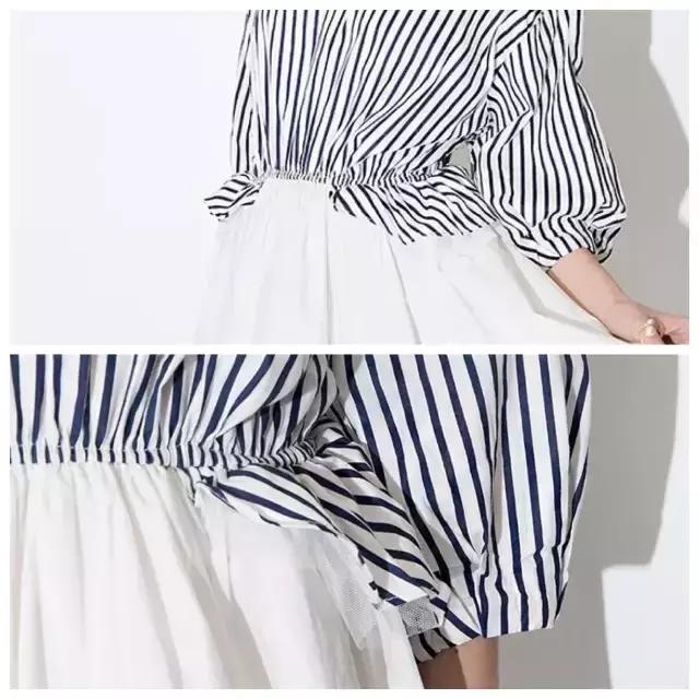 想要怎么穿都比别人瘦，只要一件条纹衫