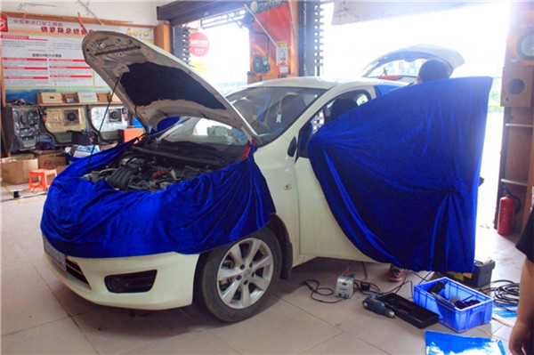 又一力作日产骐达车友热爱汽车音响佛山车音匠义不容辞圆其音乐梦