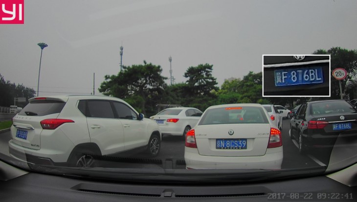 小蚁行车记录仪动力版2代评测,拍得很清楚的行车记录仪