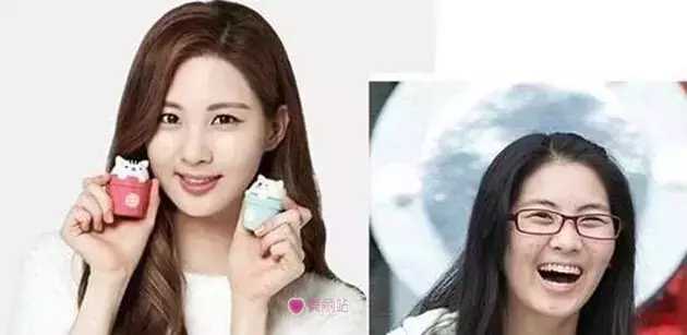 韩国女星卸妆后,韩国卸妆后的明星