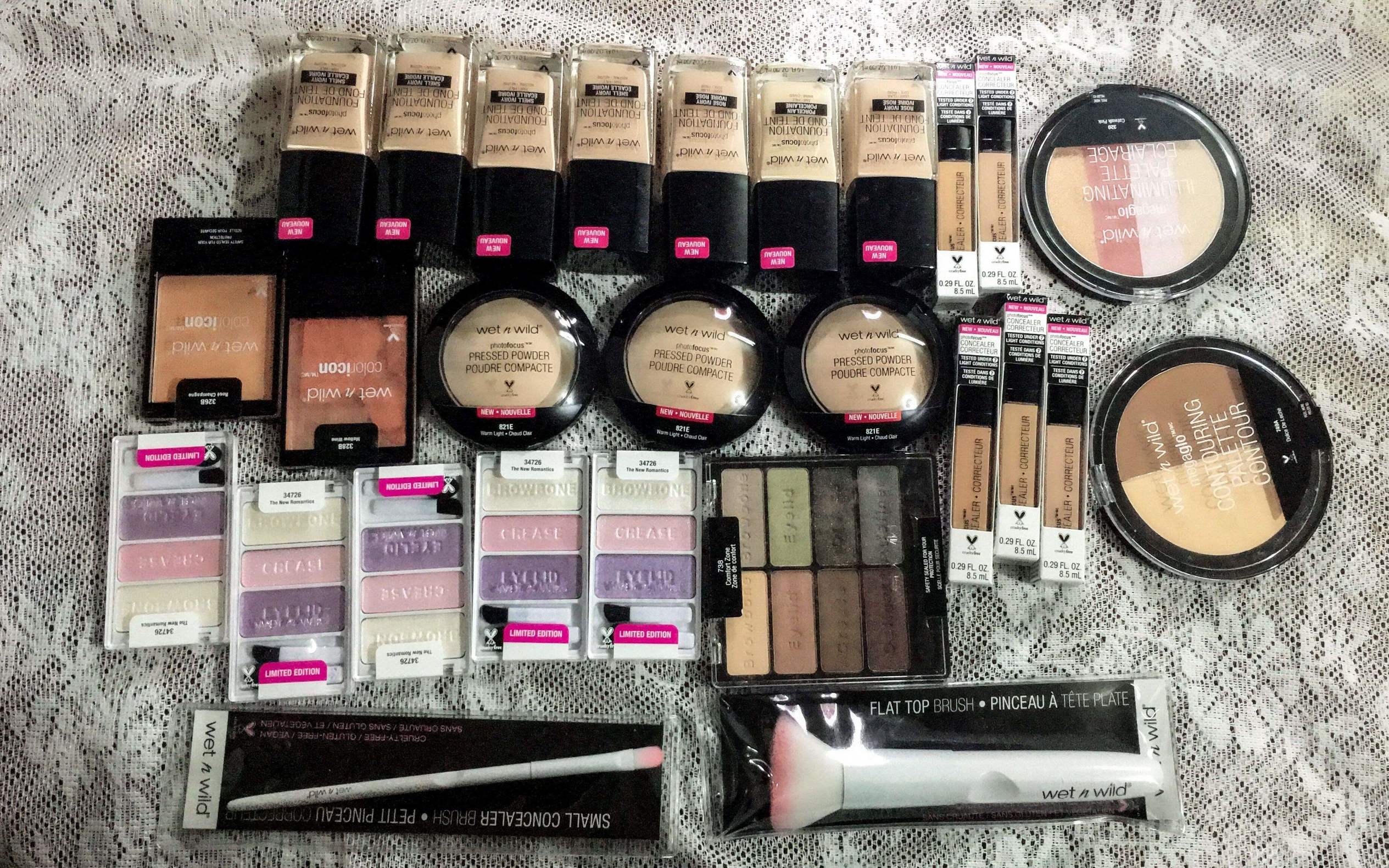 wetnwild旗舰店眼影,美国的wetnwild粉底液