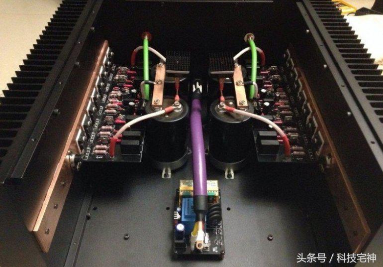 自制12v5000w大功率功放,制作单管大功率功放