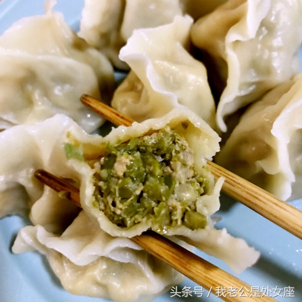 青椒豇豆饺子馅的做法大全集,青椒长豆角馅饺子的做法