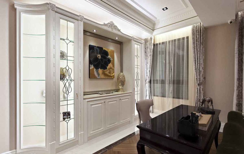 奢华欧式装修金碧辉煌如皇宫,华丽端庄的欧式风格150平米豪宅