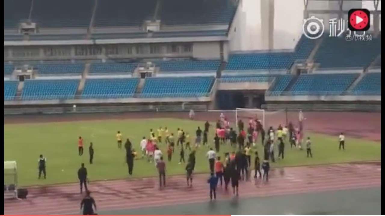 中国体育界的几次打架事件,中国联赛打架斗殴事件